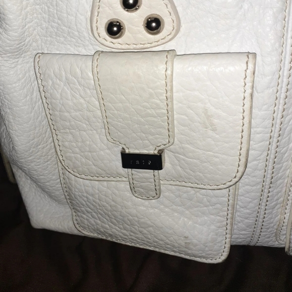 RAFE NYC DESIGNER LEATHER PEBBLED BOSTON BAG WITH DUST BAG ETC - Picture 2 of 6